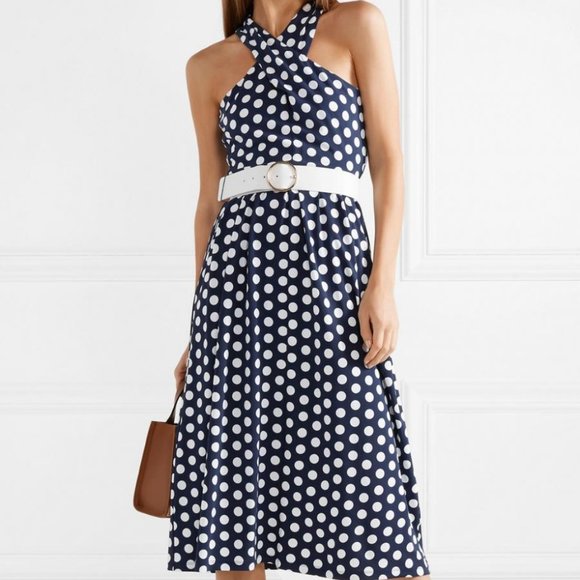 MICHAEL Michael Kors Polka Dot Dress Sz XXS/00 NWT - Picture 1 of 5